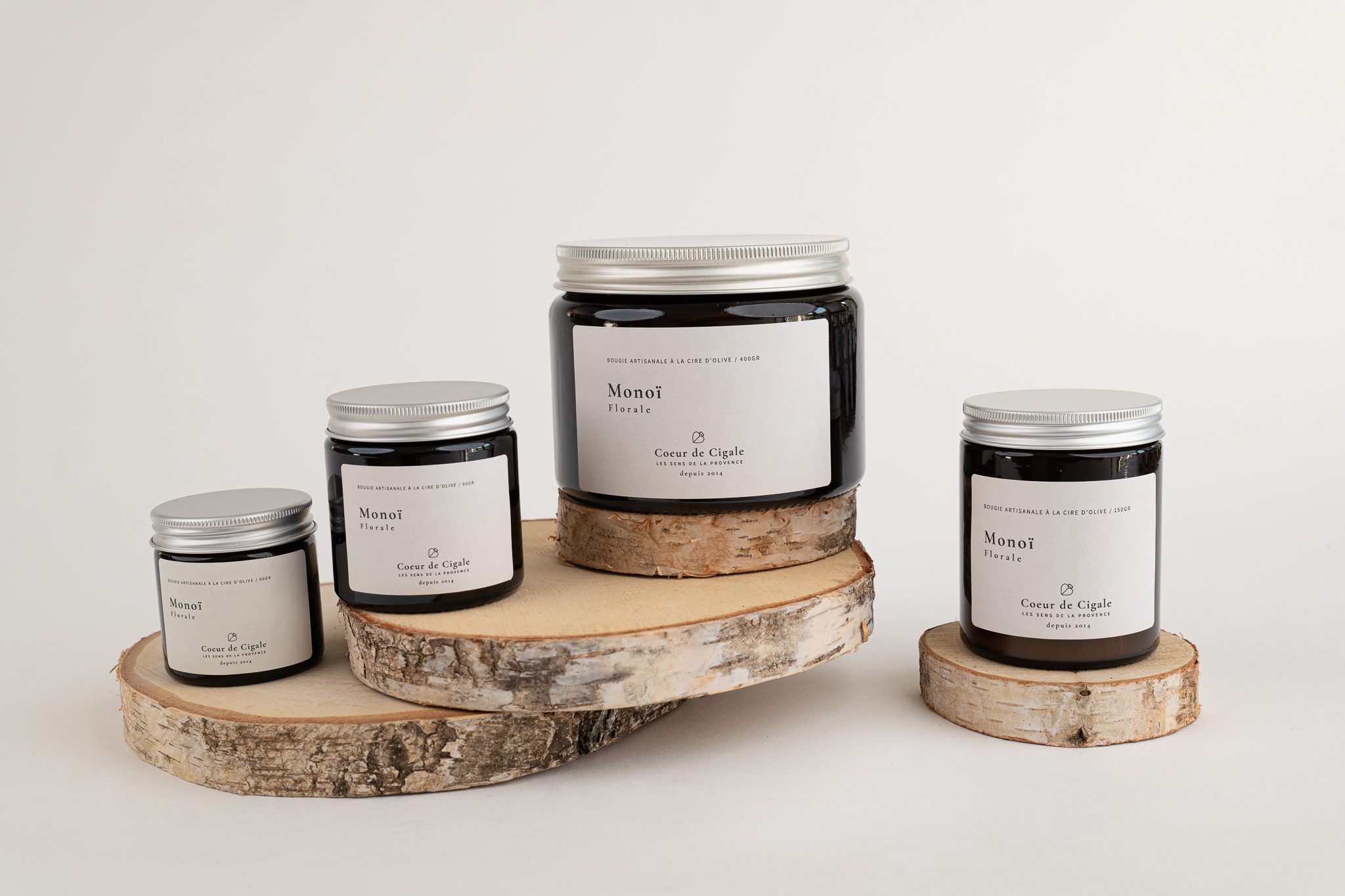 Bougies parfumées Monoï